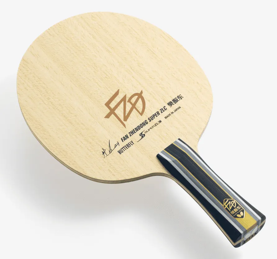 Butterfly Fan Zhendong Super ZLC Blade